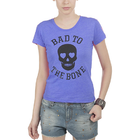 Imagem da camisa azul e short jeans